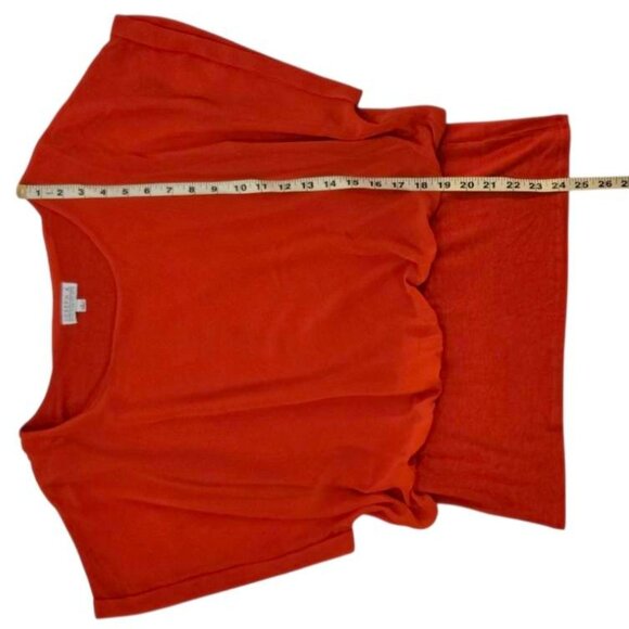 Joseph A Overlay Blouse Large - Picture 5 of 7